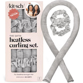 Kitsch satin heatless curler with 34-inch rod for gentle overnight curls
