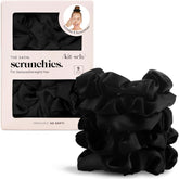 Kitsch satin scrunchie for no-crease hair, gentle hold for all-day wear