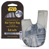 Kitsch x Star Wars R2-D2: bolsa-jabon-malla para secado rápido y uso práctico en viaje