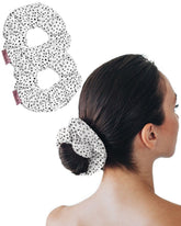 Kitsch toalla de microfibra para cabello, diseño de puntos, absorbe rápido.
