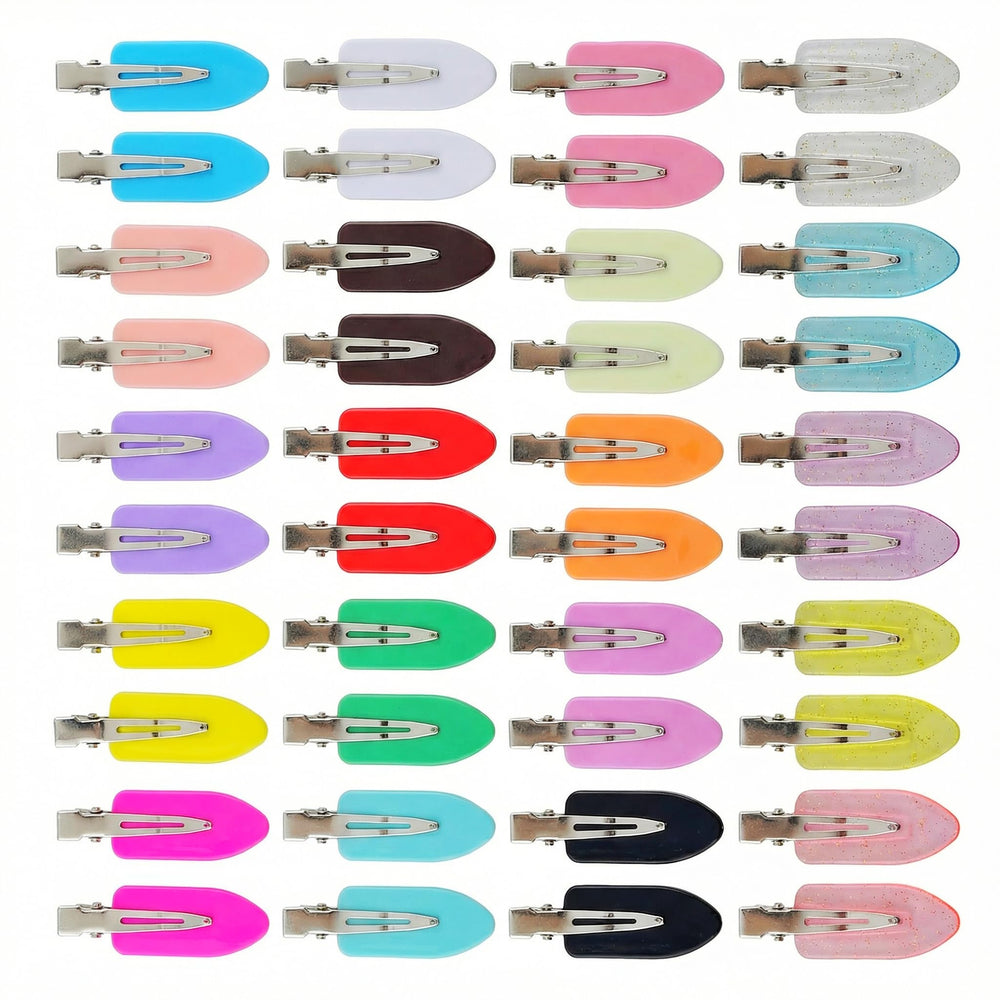 KJML DIY Clips pelo sin pliegues, 40 piezas para peinado sin marcas.