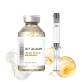 KKINYAS suero colágeno seda, botella elegante que favorece la hidratación profunda.