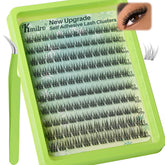 Kmilro self adhesive eyelashes tray with pre-applied adhesive for quick, mess-free application.