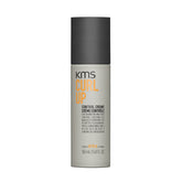KMS Curlup Control Crème bottle with sleek packaging for defined curls.