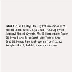 KMS HairPLAY dry wax application mist demonstrates even, easy distribution