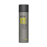 KMS HairPLAY flexible hold dry wax bottle shows texture-ready styling