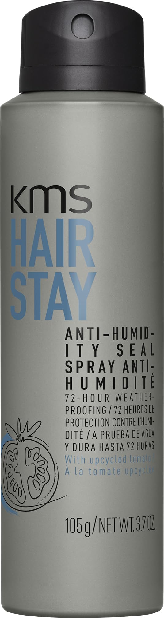 KMS HAIRSTAY bottle with anti-humidity seal for weightless shine