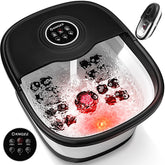 KNQZE Collapsible Foot Spa with Heat demonstrates compact storage and quick setup.