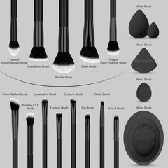 Koccido makeup brushes eyeshadow brush set—precise application for defined, radiant lids.
