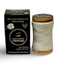 Kochi Co eyebrow threading thread with salon-quality glide for precise shaping at home
