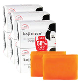 Kojie San 135g six-pack front packaging for even skin tone routine