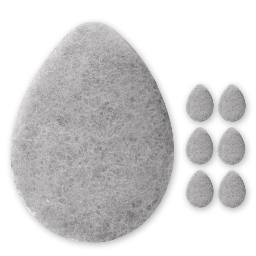 KOL Face Scrubber charcoal-infused pads pack for deep cleansing and makeup removal.