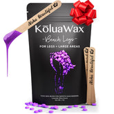 KoluaWax Lavender Bliss face beads for precise, gentle facial hair removal