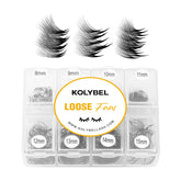 Kolybel Premade Lash Fans 600-fan collection for faster volume in salons.