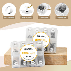 Kolybel middle-stem design promotes stable, even application.