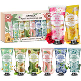 KONEUK conjunto de cremas de manos con aroma a rosas para hidratación diaria.