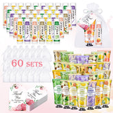 KONEUK hand cream bulk 60-set display with six scents, ideal for gifts.