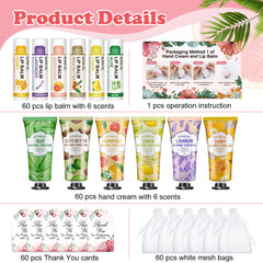 KONEUK lip balm bulk 60-set display, colorful and compact for on-the-go use.