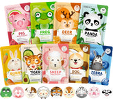 KONEUK máscara facial panda para hydratación suave y piel suave.