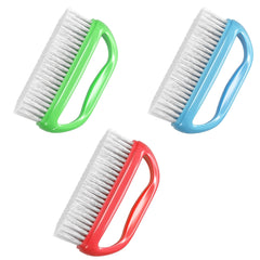 Konex Perfect-Grip brush with a four-finger grip for precise nail cleaning.