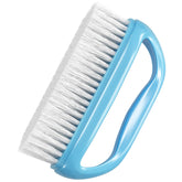 Konex Perfect-Grip nail brush with blue handle for precise cleaning.
