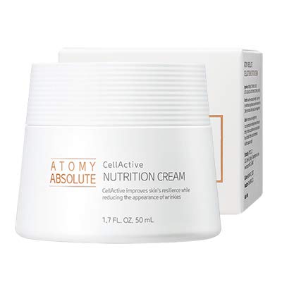 Konipl Atomy Absolute CellActive Nutrition Cream bottle, showcasing smooth texture and non-greasy finish.