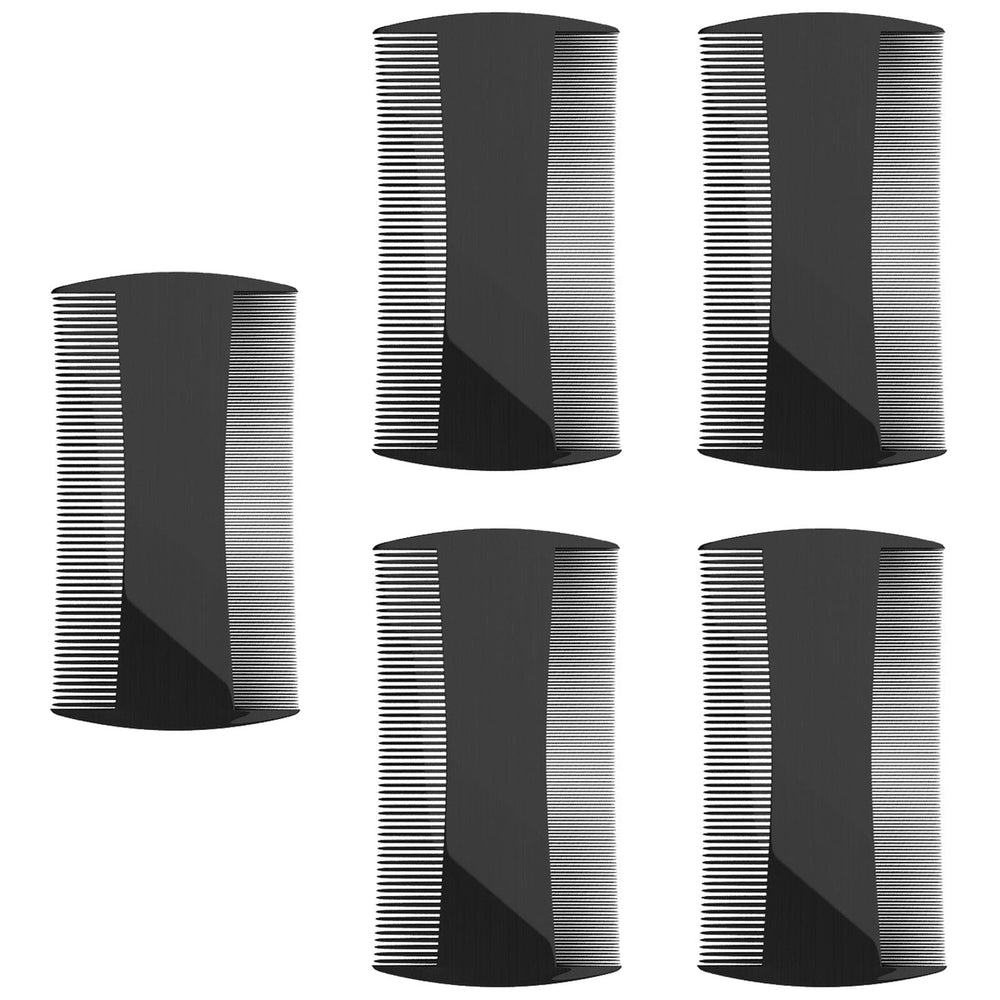 Kootinn 5-pack pocket comb with dual teeth for versatile styling on the go.