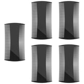 Kootinn 5-pack pocket comb with dual teeth for versatile styling on the go.