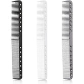 Kootinn carbon fiber salon comb set black for precise cutting