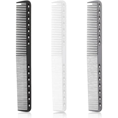 Kootinn carbon fiber salon comb set black for precise cutting