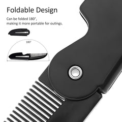 Handmade sawcut detail on Kootinn grooming comb highlights craftsmanship