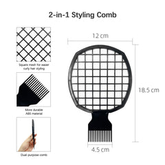 Kootinn twist comb-hair-pick function supports quick styling during mornings