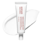 Kopher Curepair Mela Cream jar closeup with gentle hydration for sensitive skin