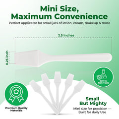 Kopperko mini spatula for DIY skincare mixing in a hygienic disposable design.