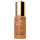 KORA Organics Noni Radiant Eye Oil with rose roller brightens under-eye skin