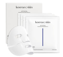 Koreana Skin GHK-Cu mask-application for smoother skin and scar fading.