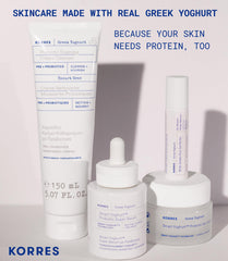 KORRES Amaranth Seed Extract ingredient label highlighting skin barrier support.
