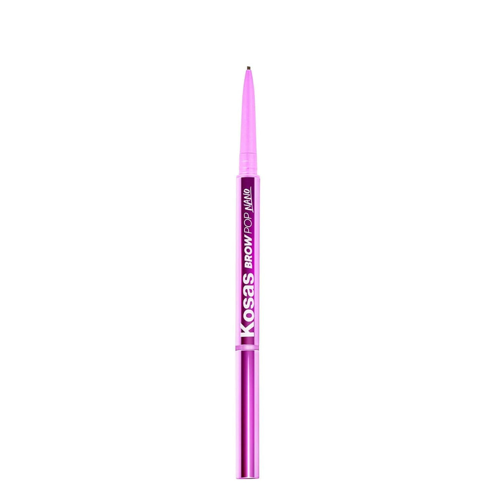 Kosas Brow Pop Nano trazo 1 mm para cejas precisas y naturales durante todo el día.