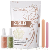 KOTAMU hard wax beads 2.5lb pack for salon-grade home waxing