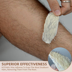 Beads melting at low temperature for a smooth, comfortable application by KOTAMU