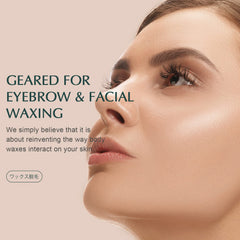 KOTAMU rose-extract beads soothe skin while removing hair.