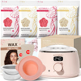 KOTAMU Wax Kit Pink digital wax warmer heats evenly for smooth at‑home sessions.