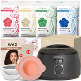 KOTAMU waxing kit digital warmer in action for at-home salon results.