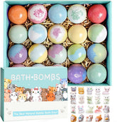 Kottke kids bath bombs with surprises inside, 20-pack color and toy reveals