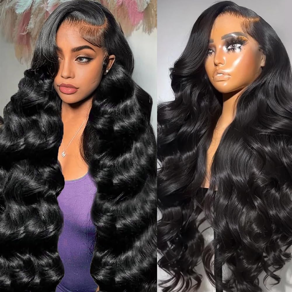 KOTTN 30-inch 13x6 lace front wig with body wave for natural fullness.