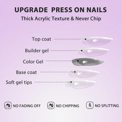 KQueenest reusable nails ready for quick upgrades and flexible fashion changes