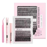 Kraeci Lash Extension Kit all-in-one starter set for at-home use.