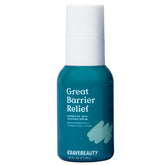 KraveBeauty Great Barrier Relief Serum bottle illustrates barrier support for sensitive skin