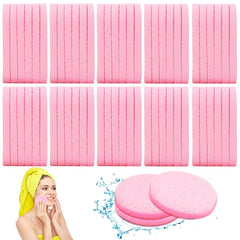 Krgiqn compressed face sponges pack for quick expansion during cleansing