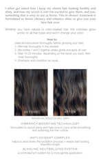 Kristin Ess Hair Crystal Quartz Clear Hair Gloss mixing scene shows instant vibrancy for any color